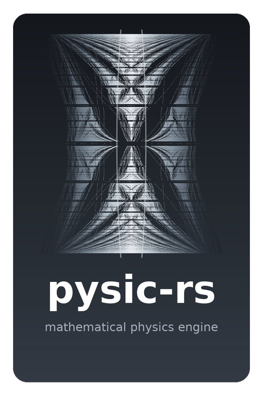 pysic-rs — mathematical physics engine